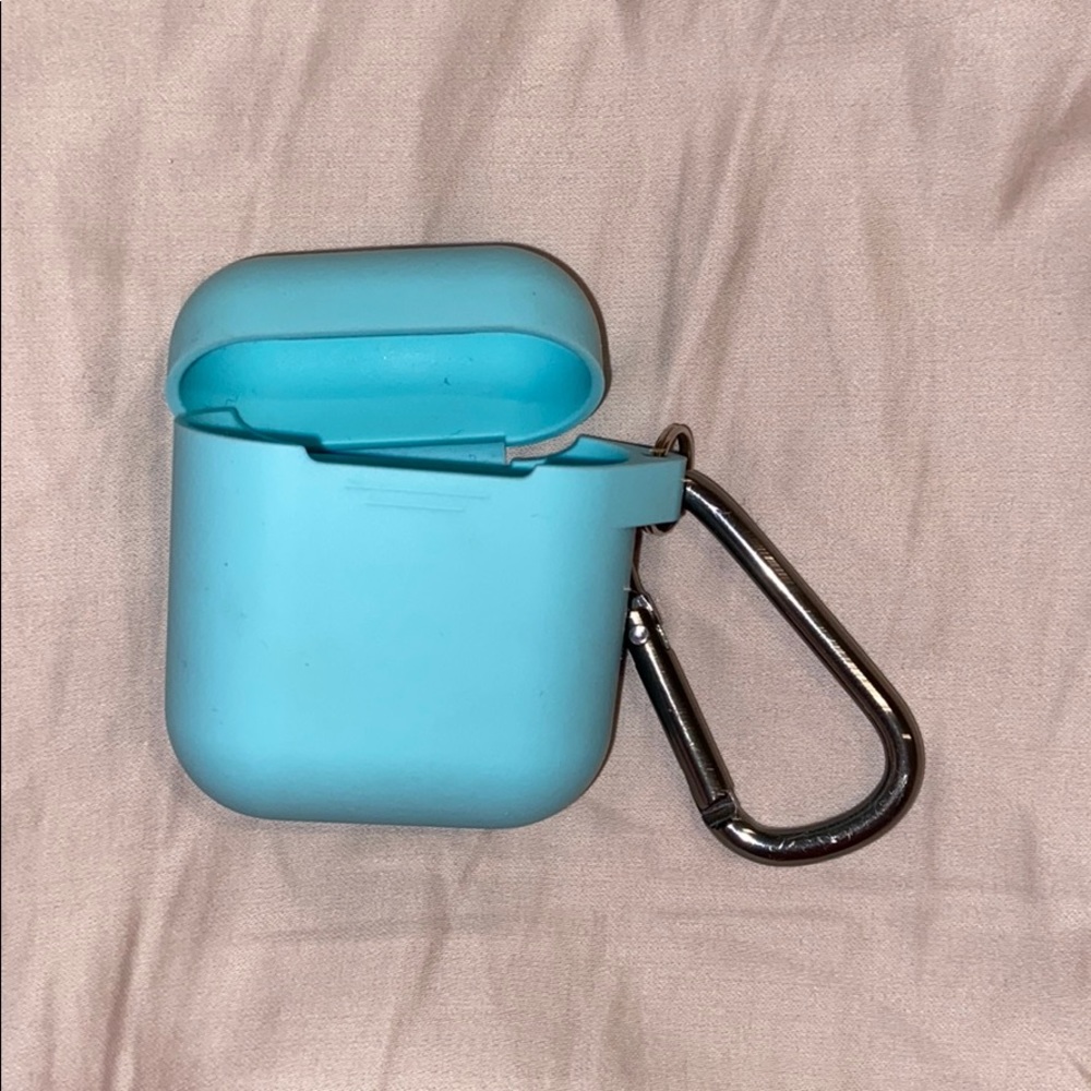 Blue AirPod case